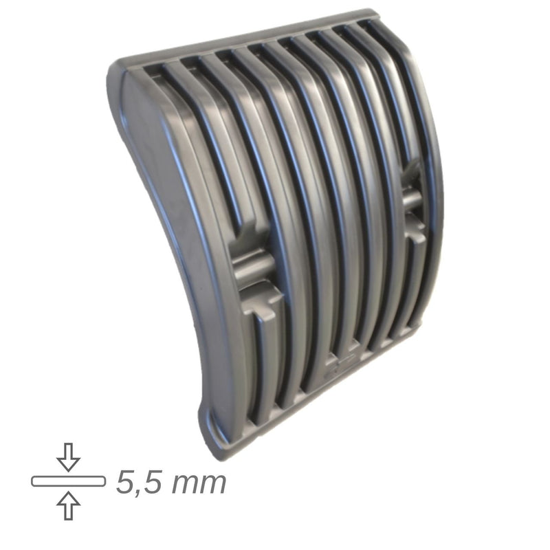 Meio Para-lama Guerra 2010 Chapa 5,5mm Traseiro