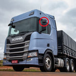 Vidro Espelho Retrovisor Auxiliar Scania NTG P G R S Convexo