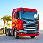 Tampa Catalisador Scania NTG Inox com Recorte Escapamento
