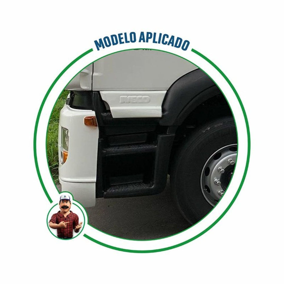 Acabamento Pisante Estribo Iveco Stralis BL Fibras