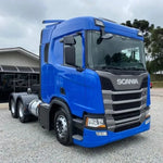 Tampa Catalisador Scania NTG Inox com Recorte Escapamento