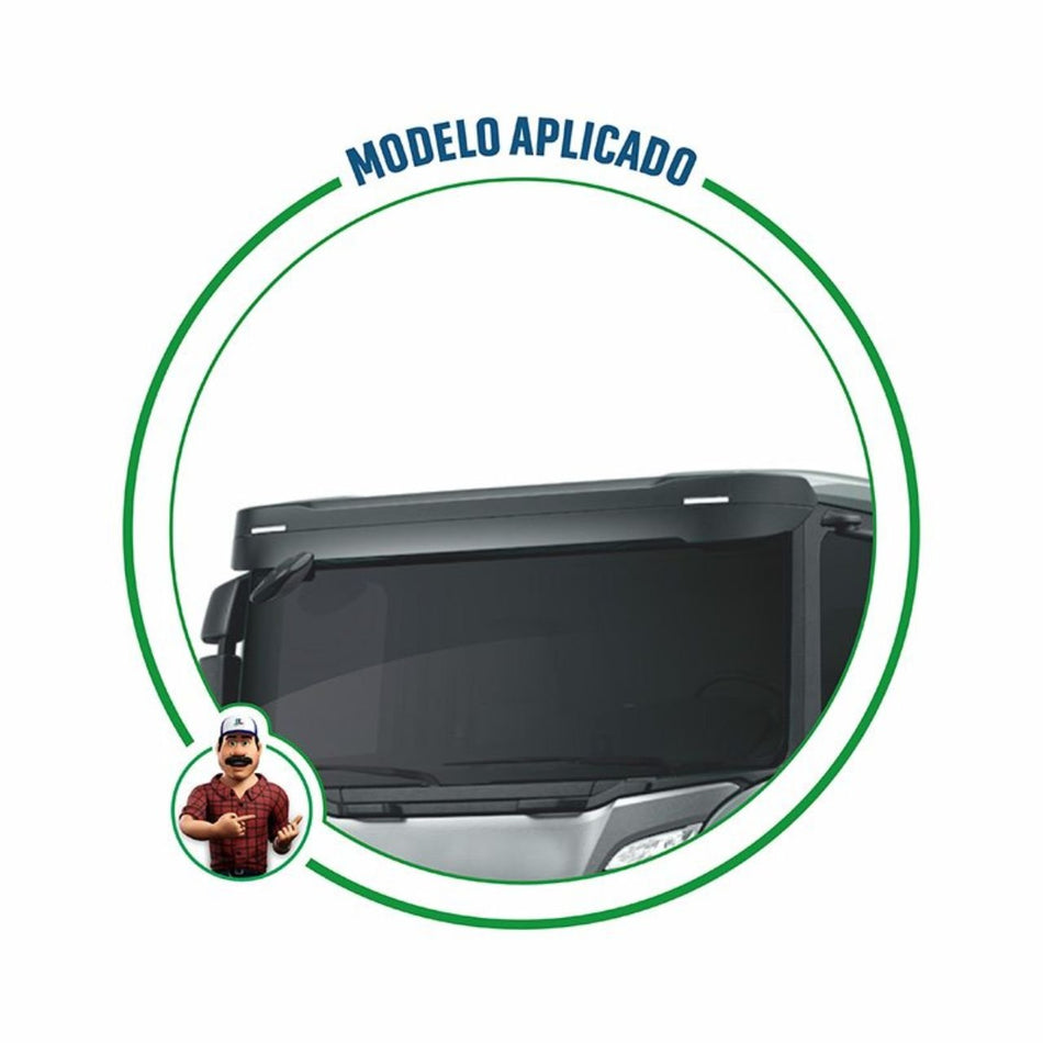 Quebra-Sol Acrílico Scania NTG 2019-2022 BL Fibras
