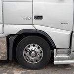 Calota Americana Dianteira Aro 22.5 Inox Modelo Seed - Par