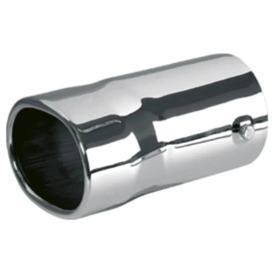Ponteira Cromada Reta Oblonga 4" Caminhão Escapamento