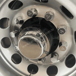 Tampa Cubo Implemento 4 Furos Pequeno Cromada ABS