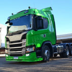 Spoiler Scania NTG 2019 Cabines P G R Plástico Branco