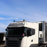 Buzina Marítima 1m 12/24V Ferro Cromado - Kit Completo