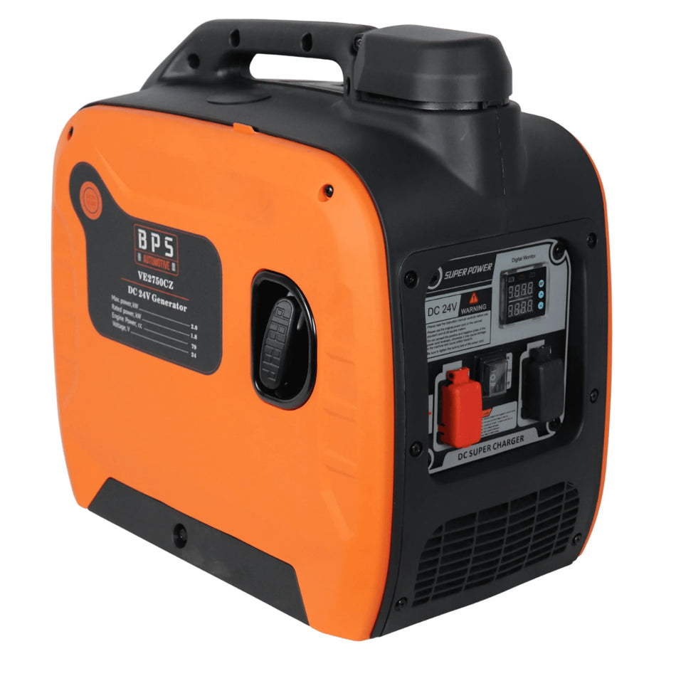 Gerador 24V 2000W Gasolina para Caminhão Campagnaro