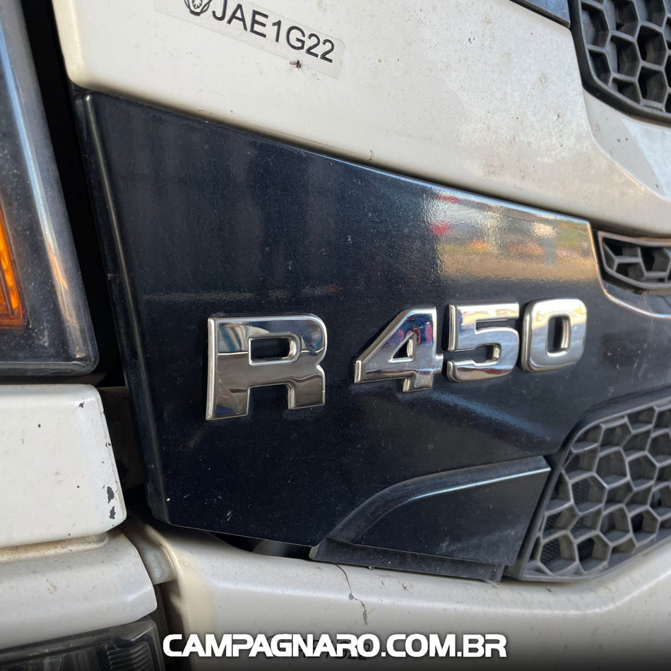 Emblema Potência Inox Espelhado Scania NTG