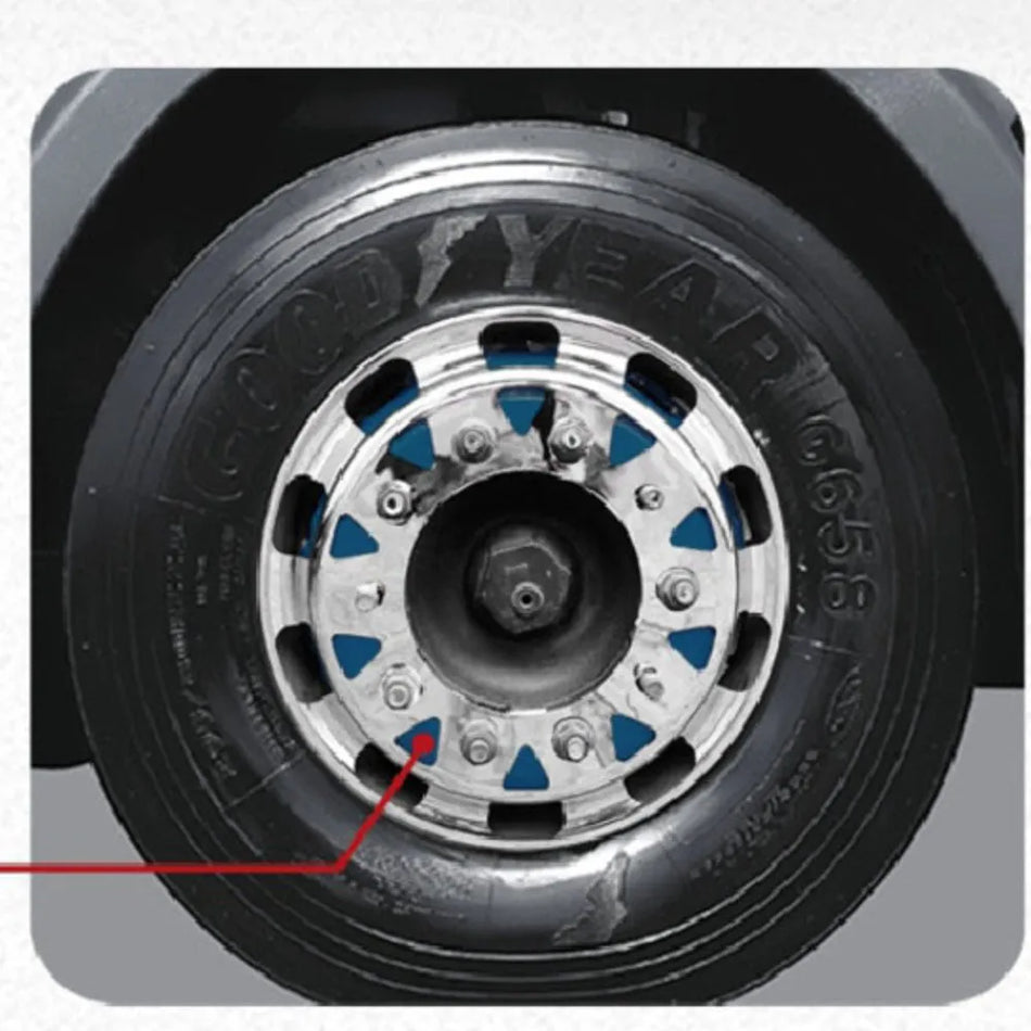 Calota Dianteira Americana Race Truck Ferro Aro 22,5 - Par