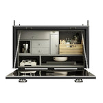 Caixa de Comida Caminhão 1,14m Resfriar USB LED Isotérmica