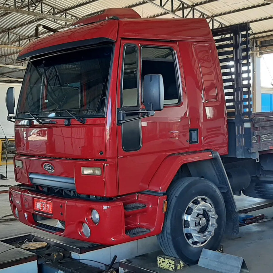 Suporte Tapa Sol Ford Cargo Cabine Baixa - Sem Furar