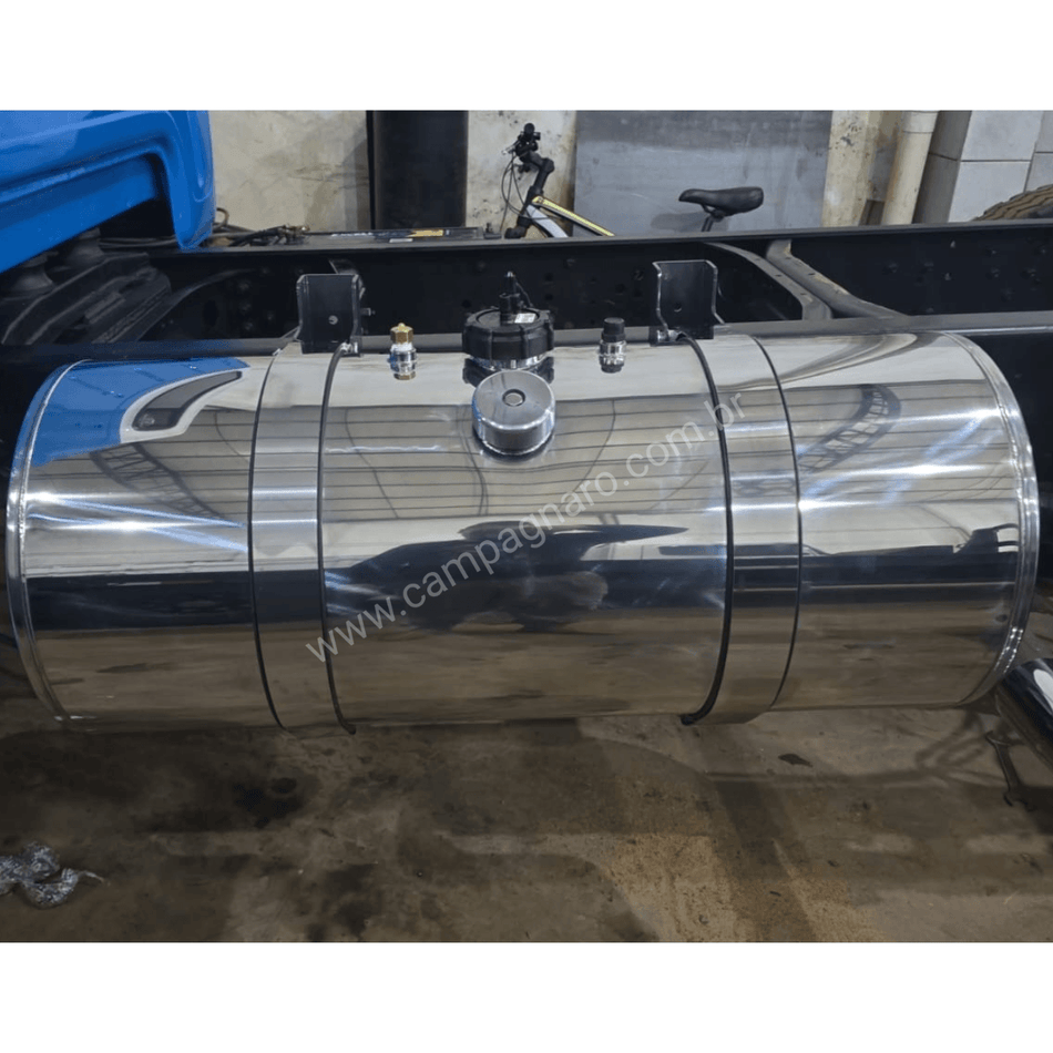 Tanque Inox Lateral 500L Combustível Mercedes-Benz Amil