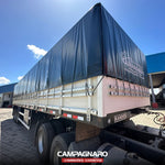 Lona Vinil Caminhão c/ Bojo 16x5,1m Impermeável Campagnaro