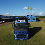 Trilho de Teto Volvo New FH Fibroplast - Até 6 Acessórios
