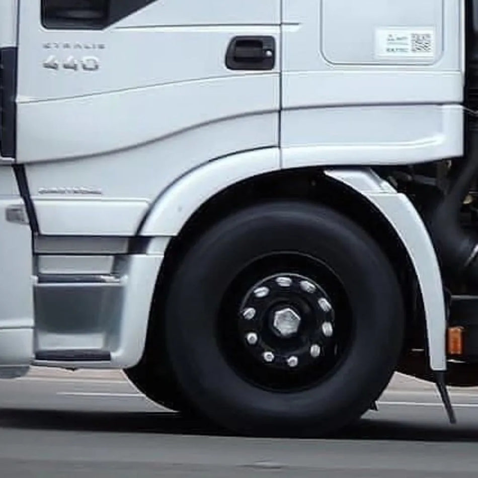 Tampa Cubo Dianteiro Iveco Hi Way Cromado ABS