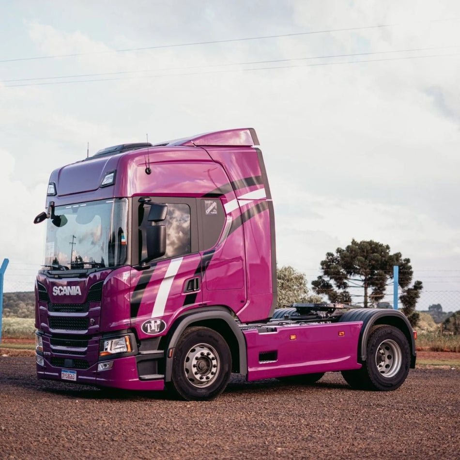 Defletor de Ar Scania NTG Cabine G Alta 2019+ Fibroplast