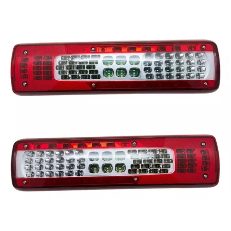 Par Lanterna LED Traseira Volvo FH 2021 a 2024 Campagnaro