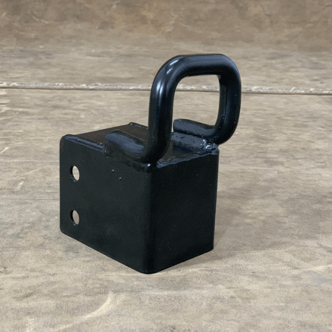 Suporte Gancho U Carroceria Madeira Caminhão 2 Furos