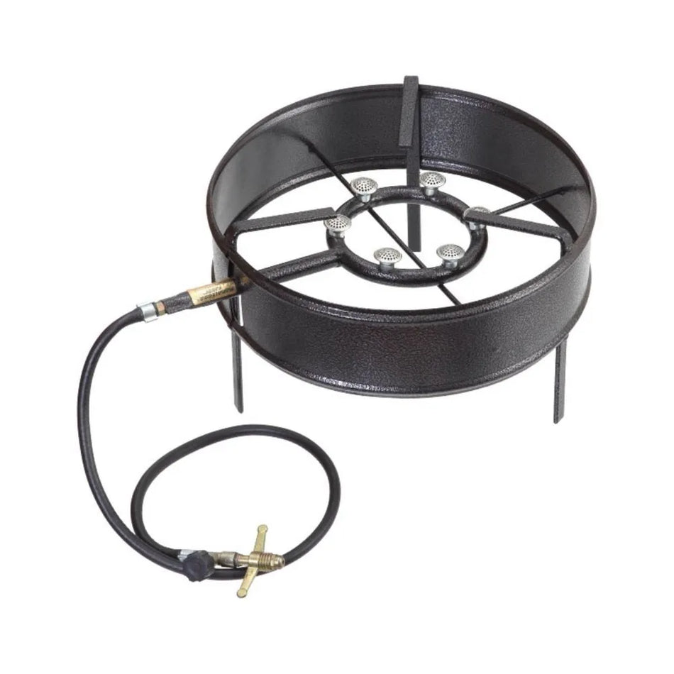 Fogareiro Redondo 6 Caulins com Borda Ferro Caminhão