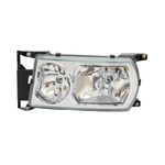 Kit Farol + Pisca Scania S4 Lente Vidro (Sem Conector)