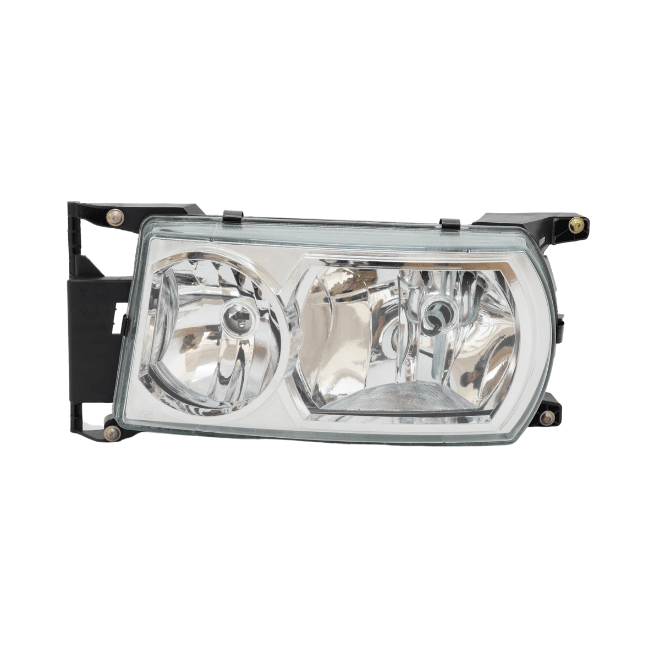 Kit Farol + Pisca Scania S4 Lente Vidro (Sem Conector)
