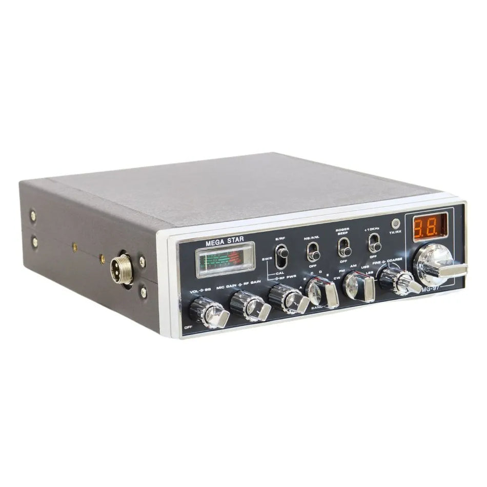 Rádio PX MegaStar MG-97 271 Canais Caminhão - Preto