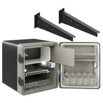 Geladeira Caminhão Resfriar 75L Digital 12v/24v + Suportes