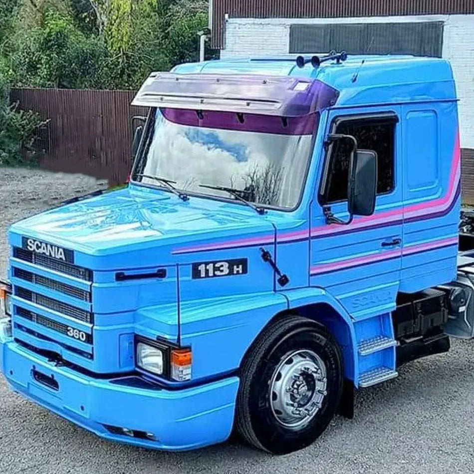 Calha de Chuva Scania T R 112 113 142 143 Par Acrílico