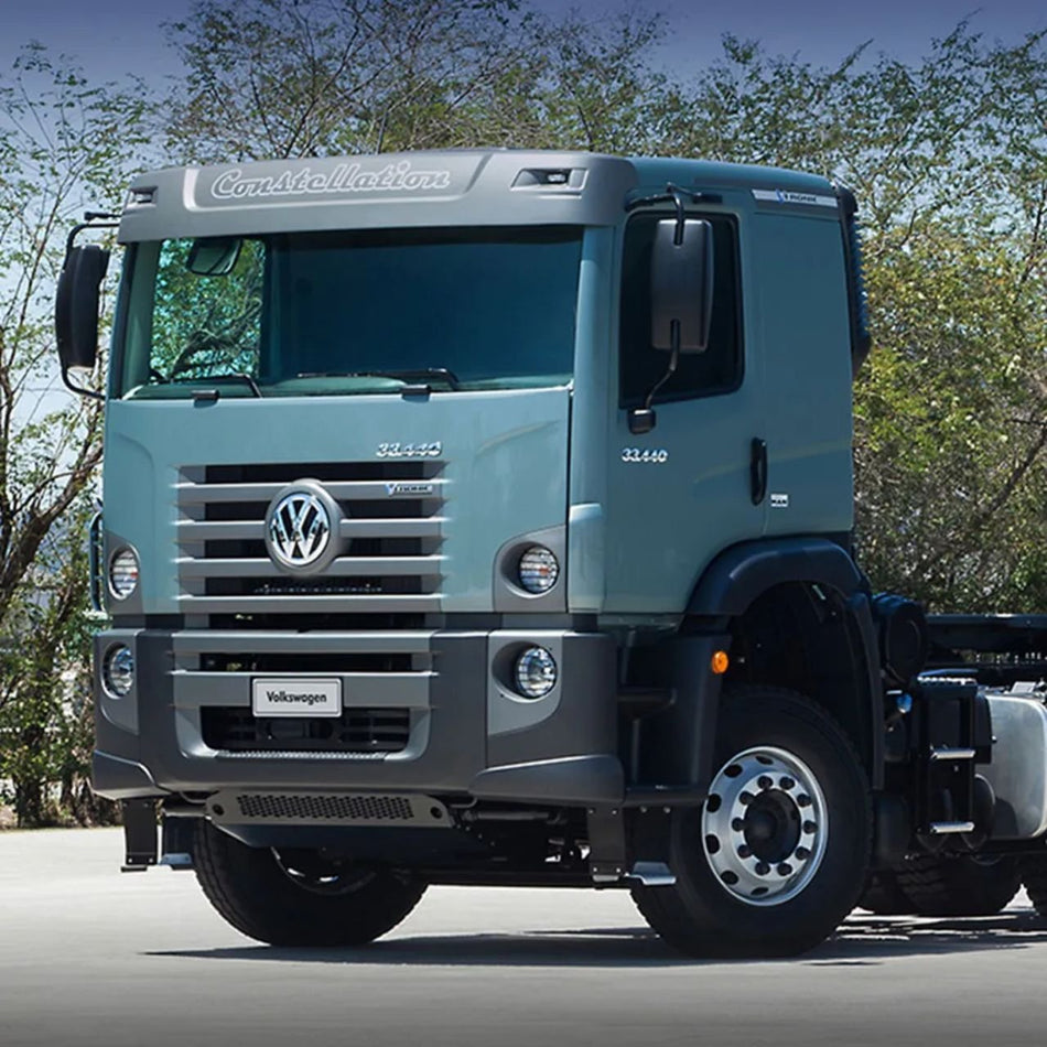 Para-choque Volkswagen Constellation Robust Plástico BL Fibras