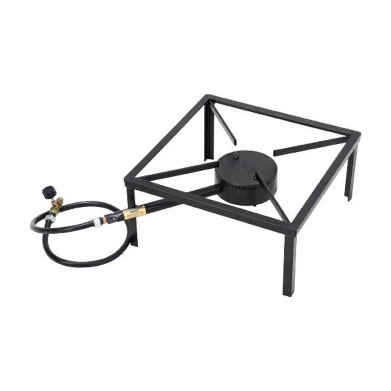 Fogareiro Quadrado 1 Boca Ferro Fundido Caminhão