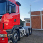 Escapamento Cromado Scania R440 2012 Euro 5 Lado Esquerdo