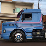 Calha de Chuva Scania T R 112 113 142 143 Par Acrílico