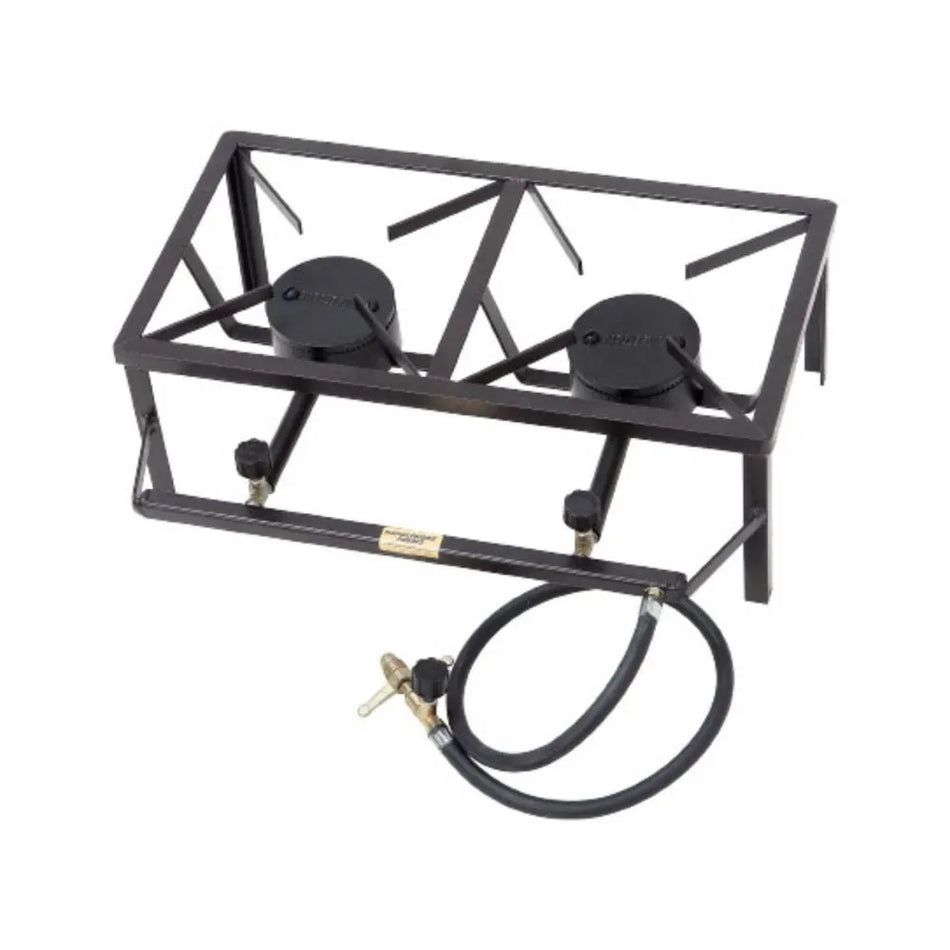 Fogareiro 2 Bocas Ferro Fundido para Caminhão e Camping