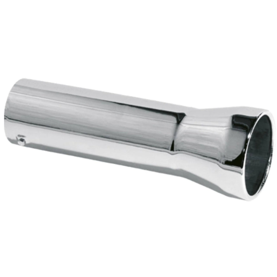 Ponteira Cromada Reta Longa 4" ou 4½" x 50cm Caminhão