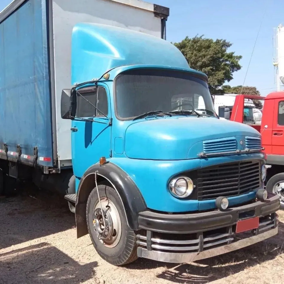 Defletor de Ar Mercedes-Benz 1113 Rodoplast Branco