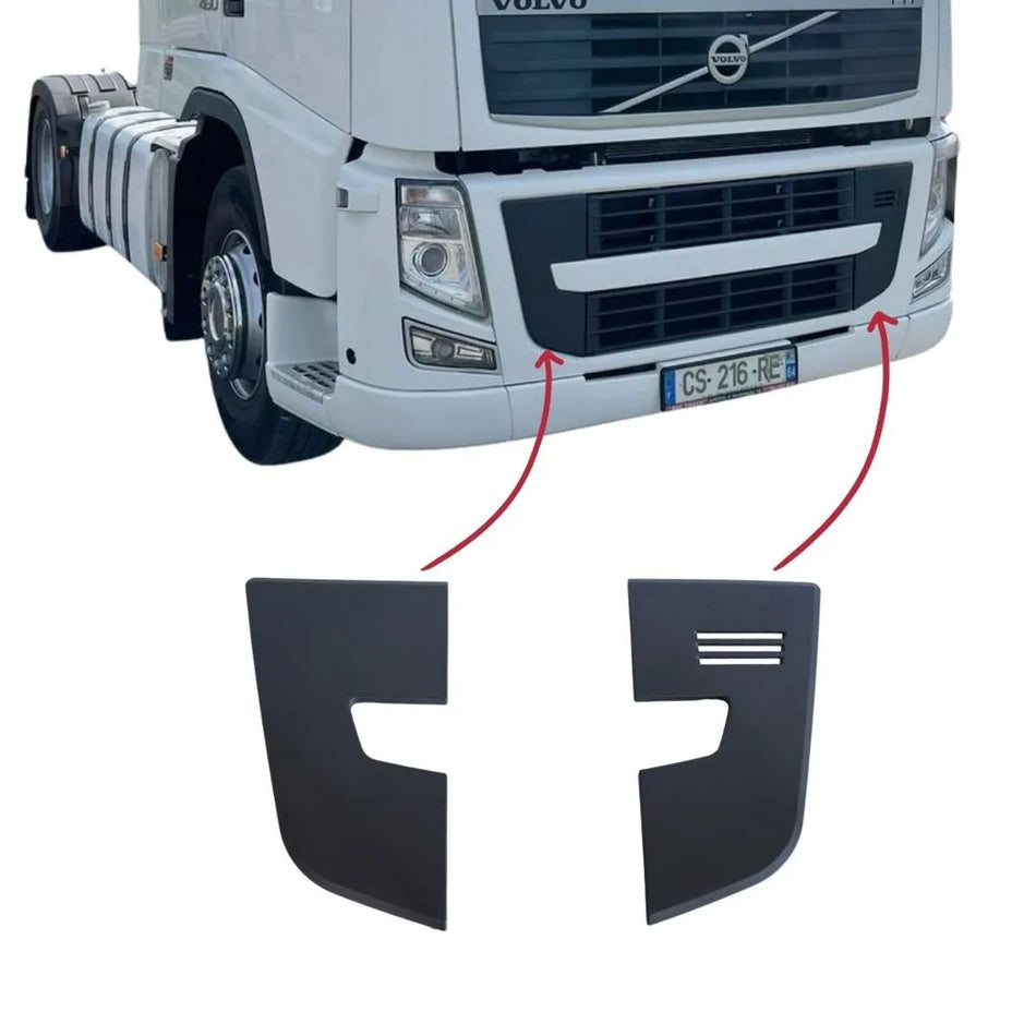 Tampa Grade Frontal Volvo FH 13 Direita Esquerda