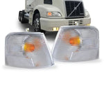 Lanterna Pisca Volvo NH12 Cristal Seta Dianteira Pradolux