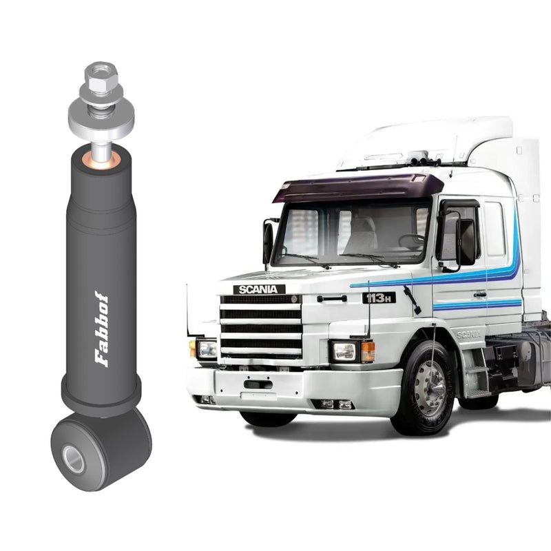 Amortecedor Cabine Scania T 113 143 Traseiro Fabbof