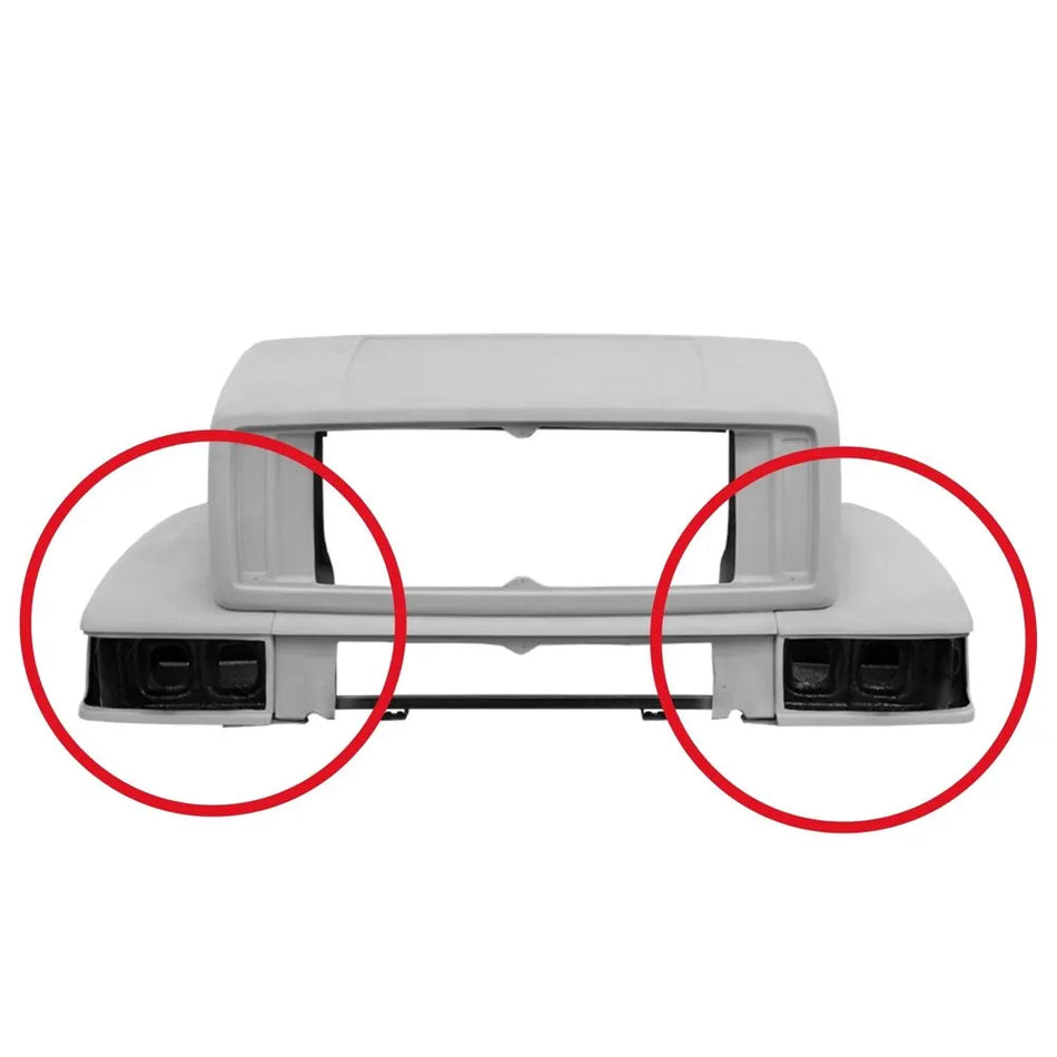 Paralama Capô Mercedes-Benz 1418 1618 1620 Fibra