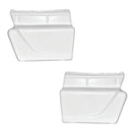 Tampa Estribo Ford Cargo 2011+ Branca Par com Parafusos