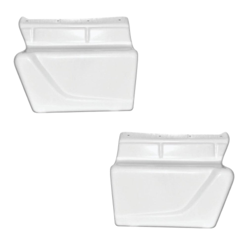 Tampa Estribo Ford Cargo 2011+ Branca Par com Parafusos