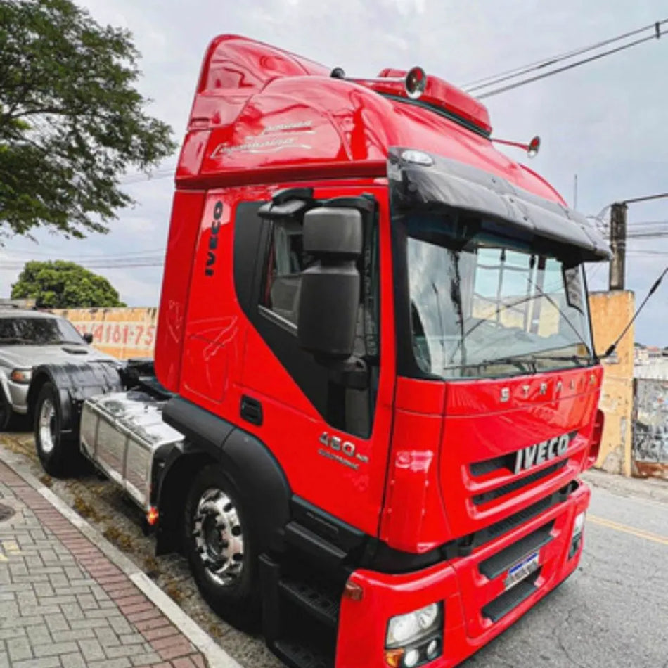 Lâmina Tapa Sol Iveco Stralis Cabine Alta Acrílico