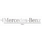 Adesivo Quebrasol Mercedes-Benz Prateado Tapa Sol