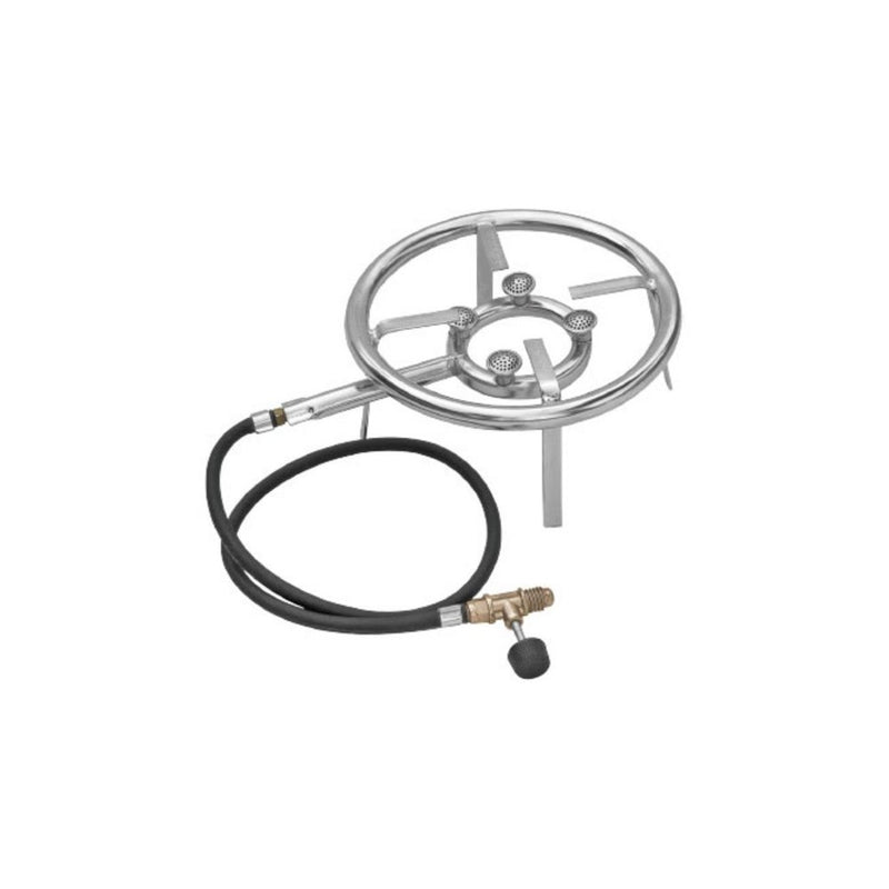 Fogareiro Redondo Pequeno Camping Caminhão 1 Queimador