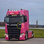 Kit Acabamento Cromado Capô Scania NTG Direito e Esquerdo