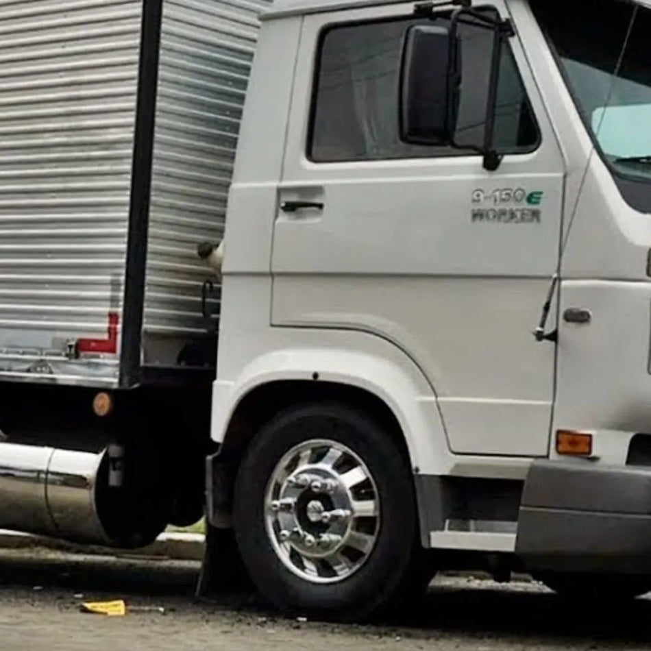 Tampa Cubo Dianteiro Volkswagen 3/4 ABS Cromado