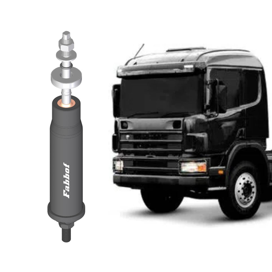 Amortecedor Cabine Scania S4 R até 2003 Dianteiro Fabbof