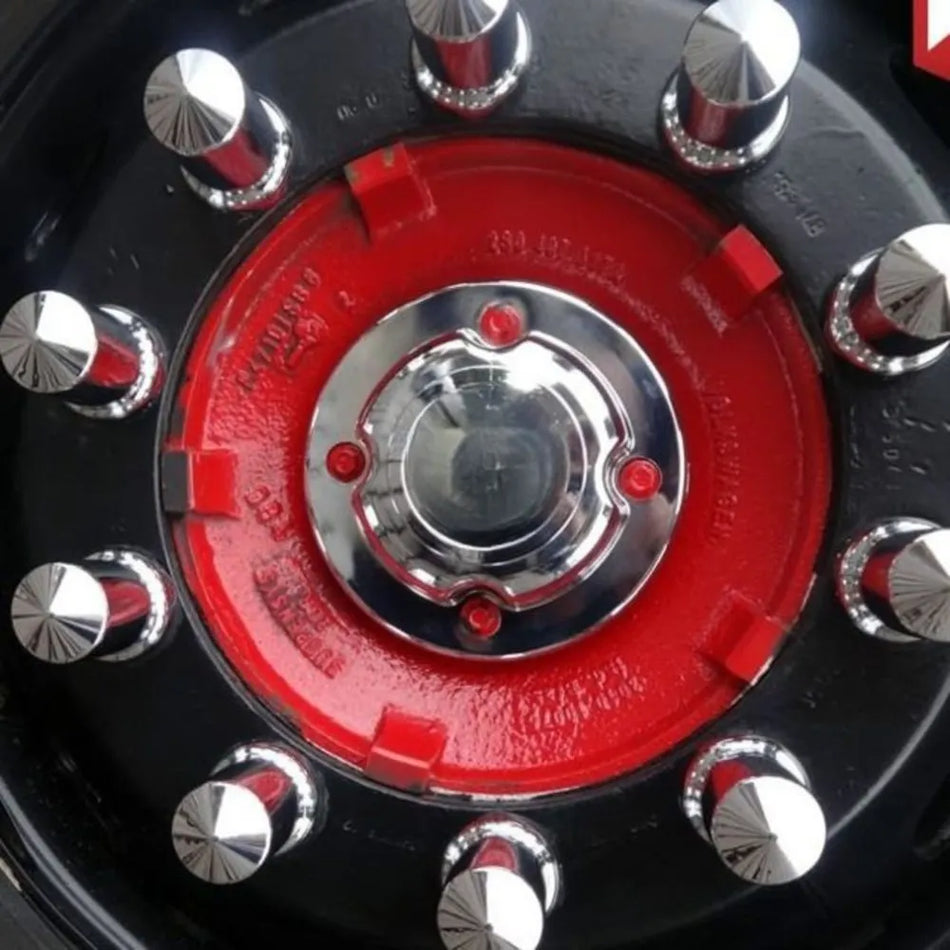 Tampa Cubo Dianteiro VW Constellation Cromada ABS