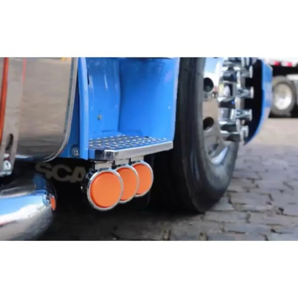 Conjunto Foguinho 3 Marias LED Caminhão Volvo Scania Mercedes